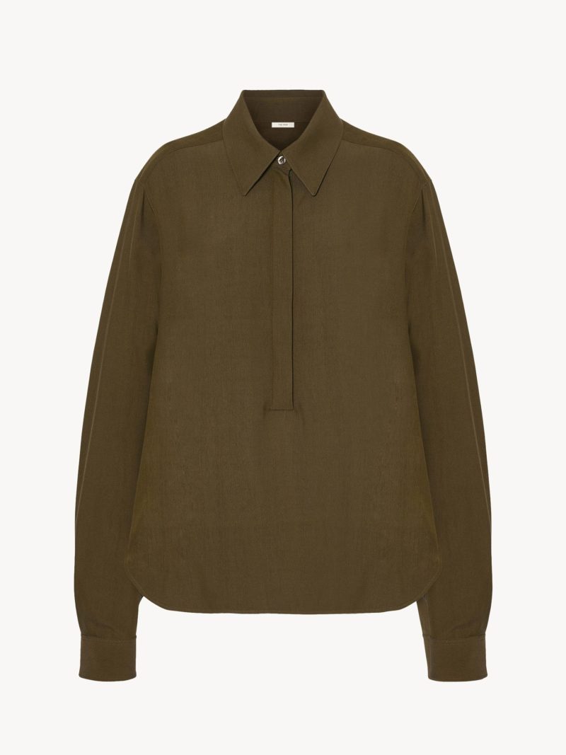 Jana Shirt in Viscose and Silk