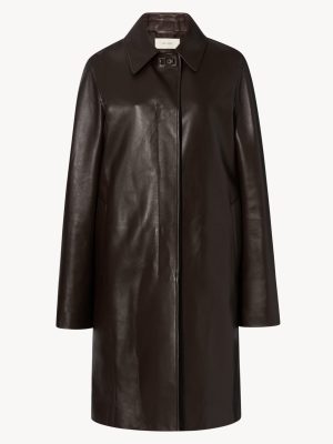 Gracia Coat in Leather