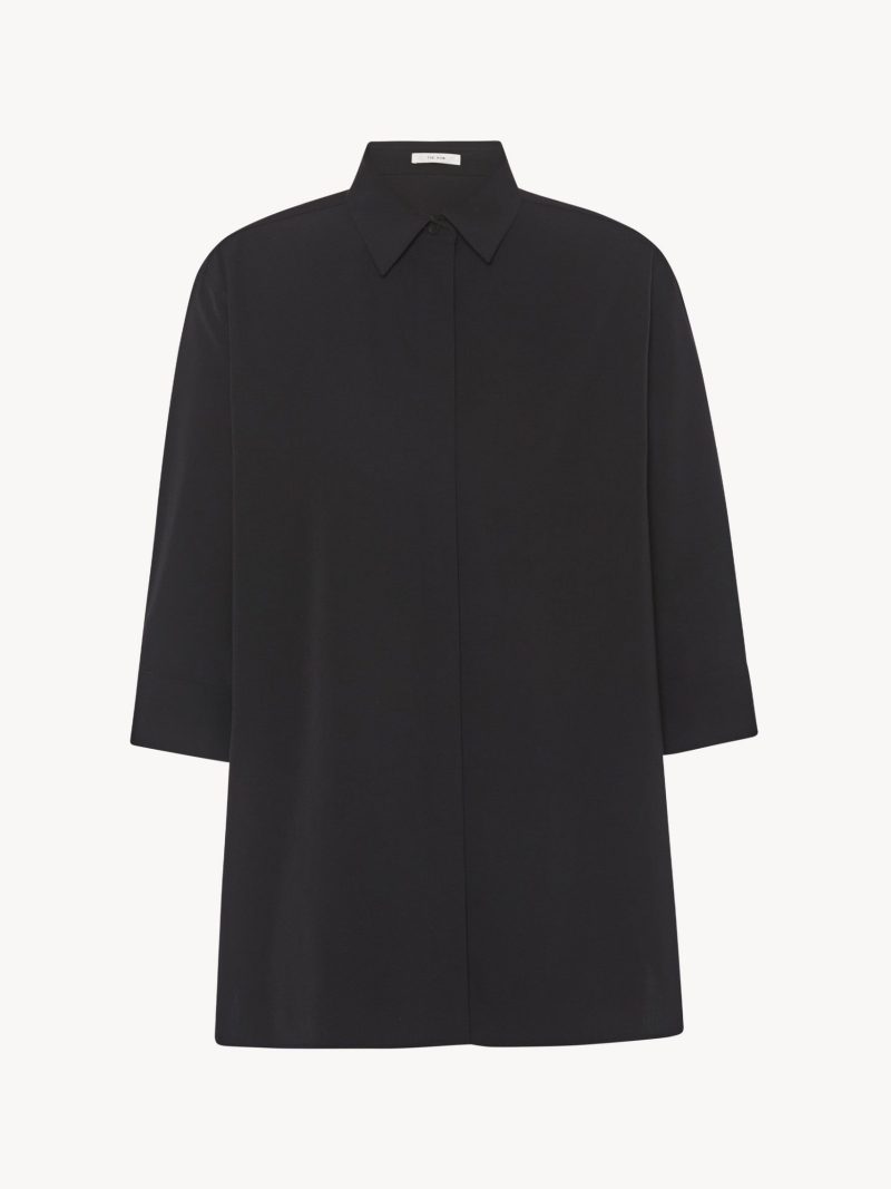 Elada Shirt in Viscose and Wool