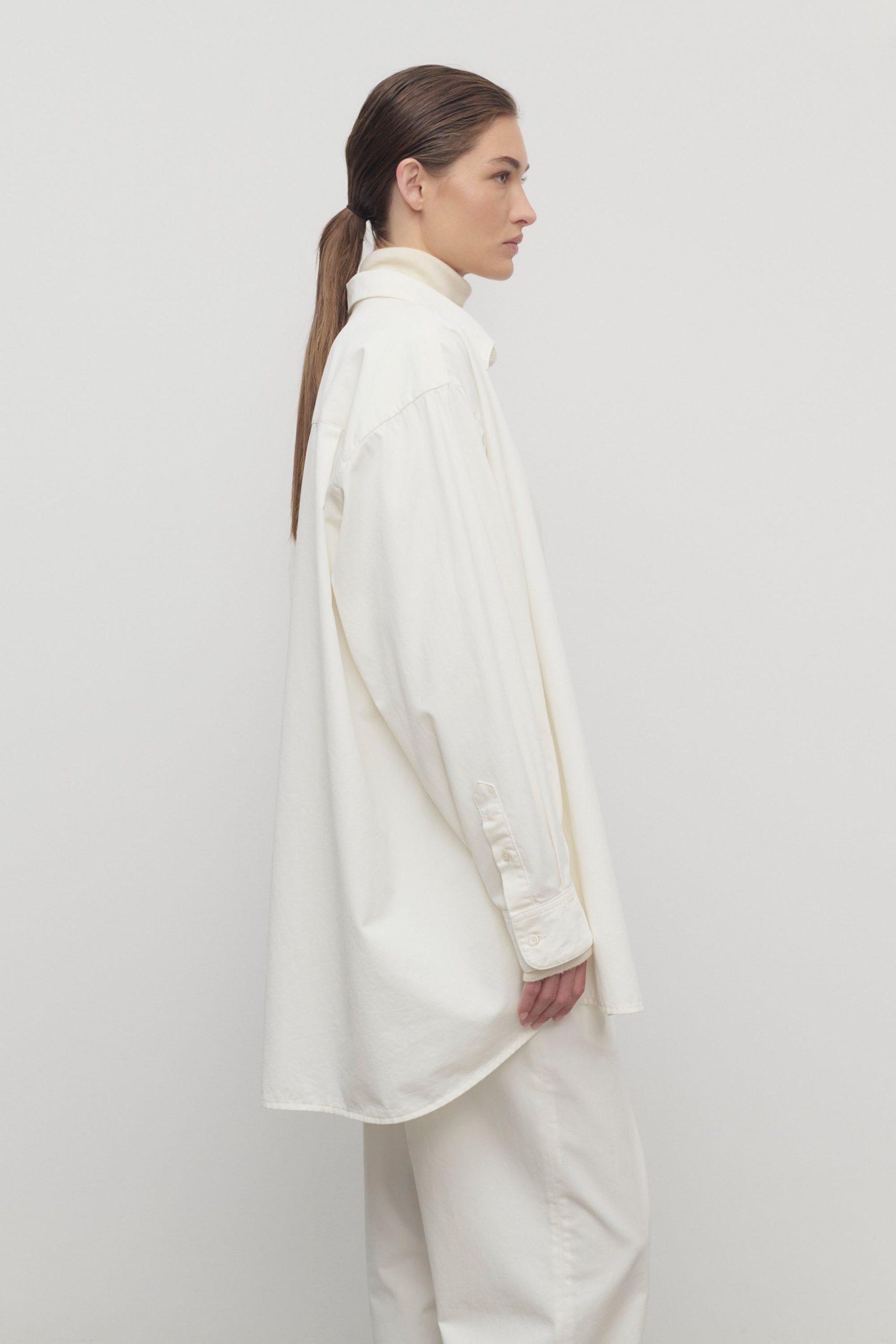 Luka Shirt in Cotton and Cashmere - Image 4