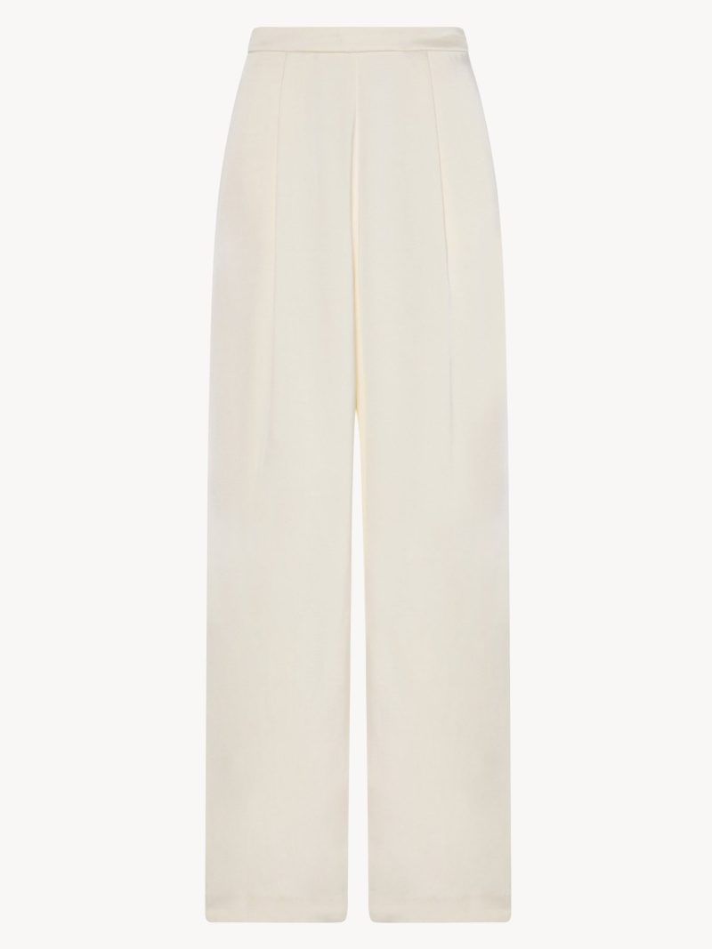 Caledon Pant in Silk and Wool