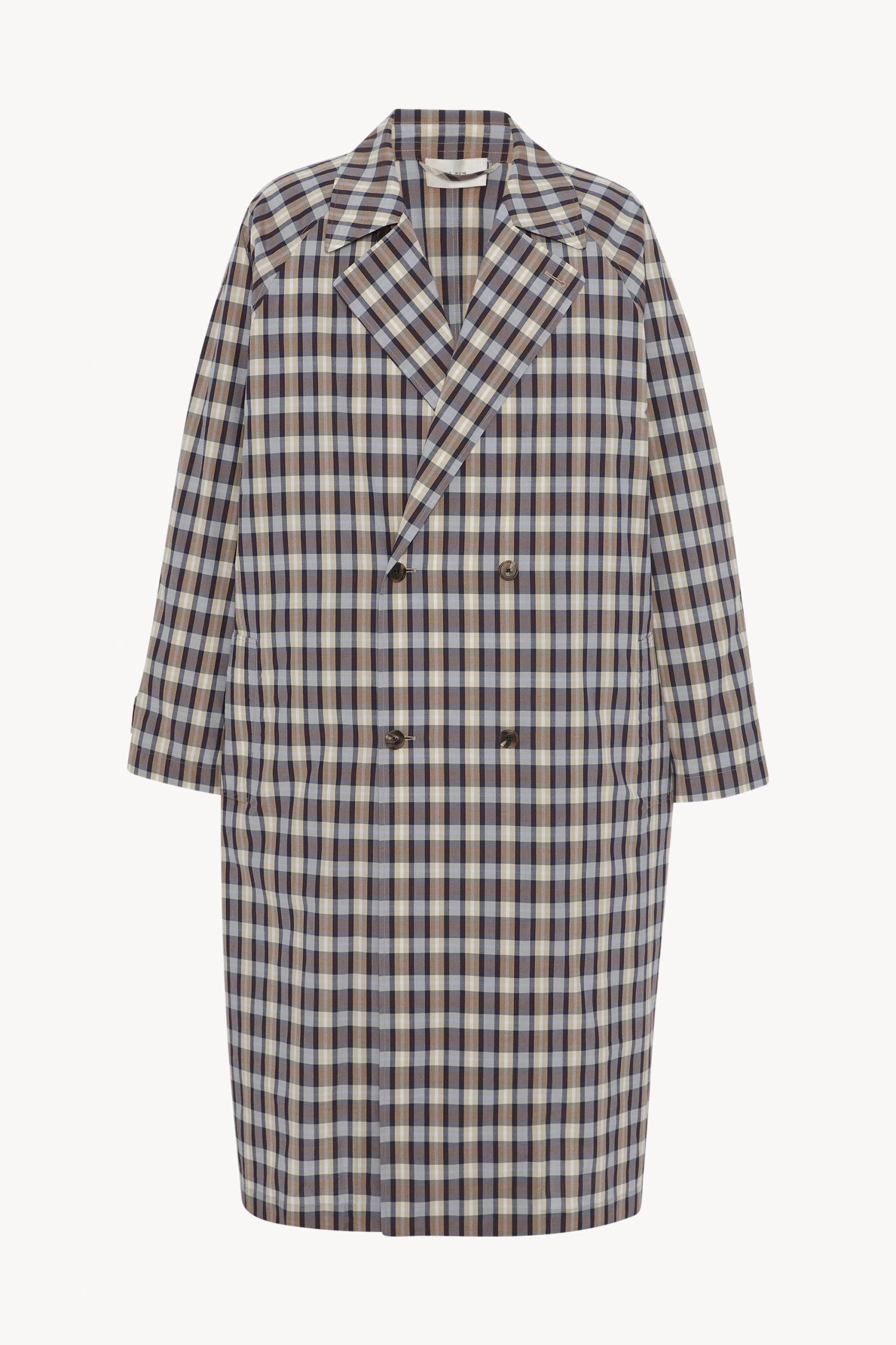 Delancy Coat in Silk and Cotton - Image 3