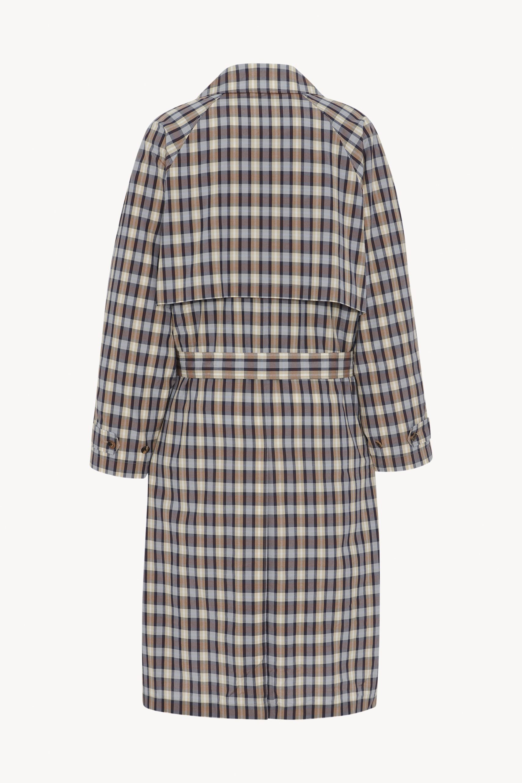 Delancy Coat in Silk and Cotton - Image 2