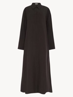 Millen Dress in Silk and Linen