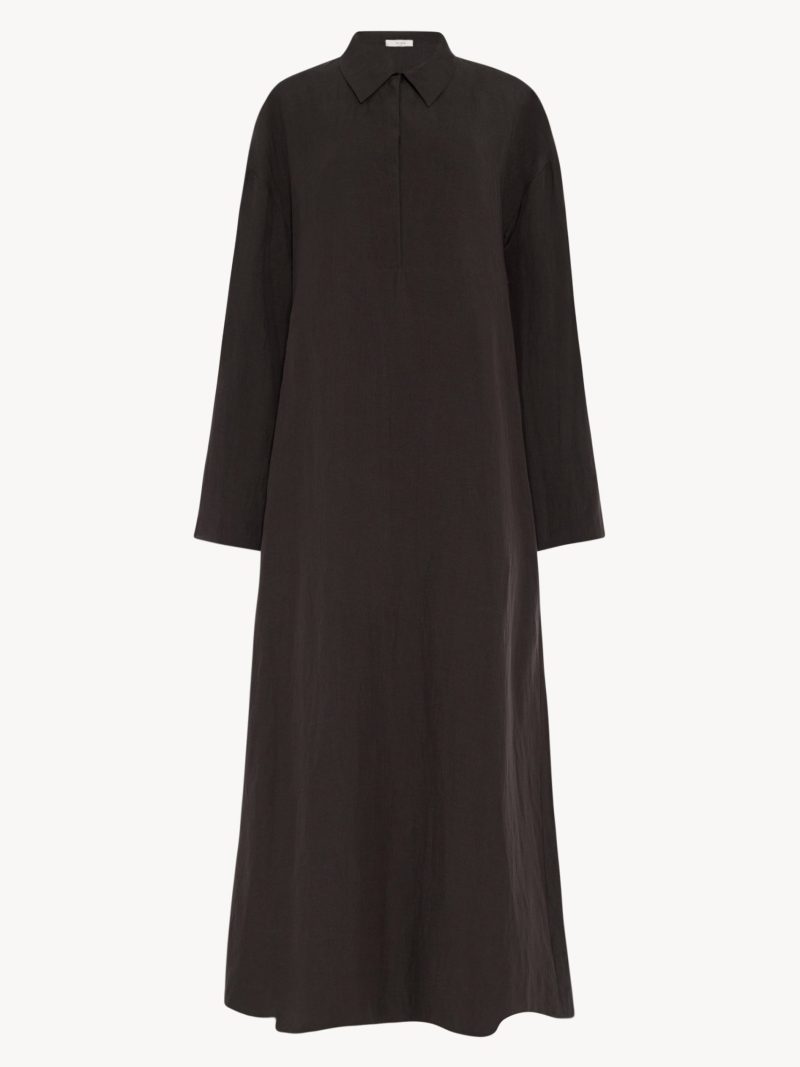 Millen Dress in Silk and Linen