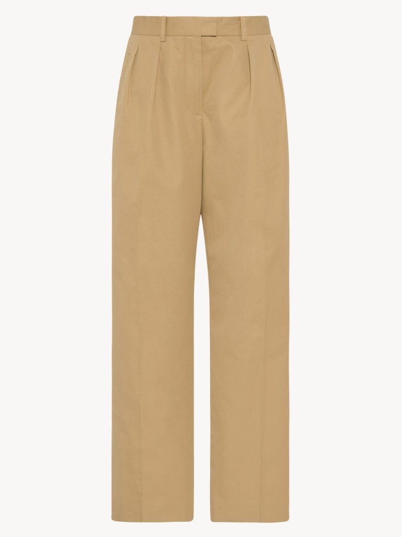 Alfidis Pant in Cotton and Cashmere