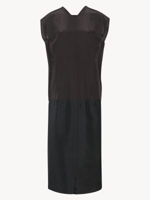 Irena Dress in Viscose and Silk