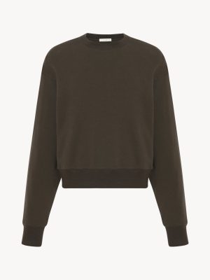 Saston Sweatshirt in Cotton and Cashmere