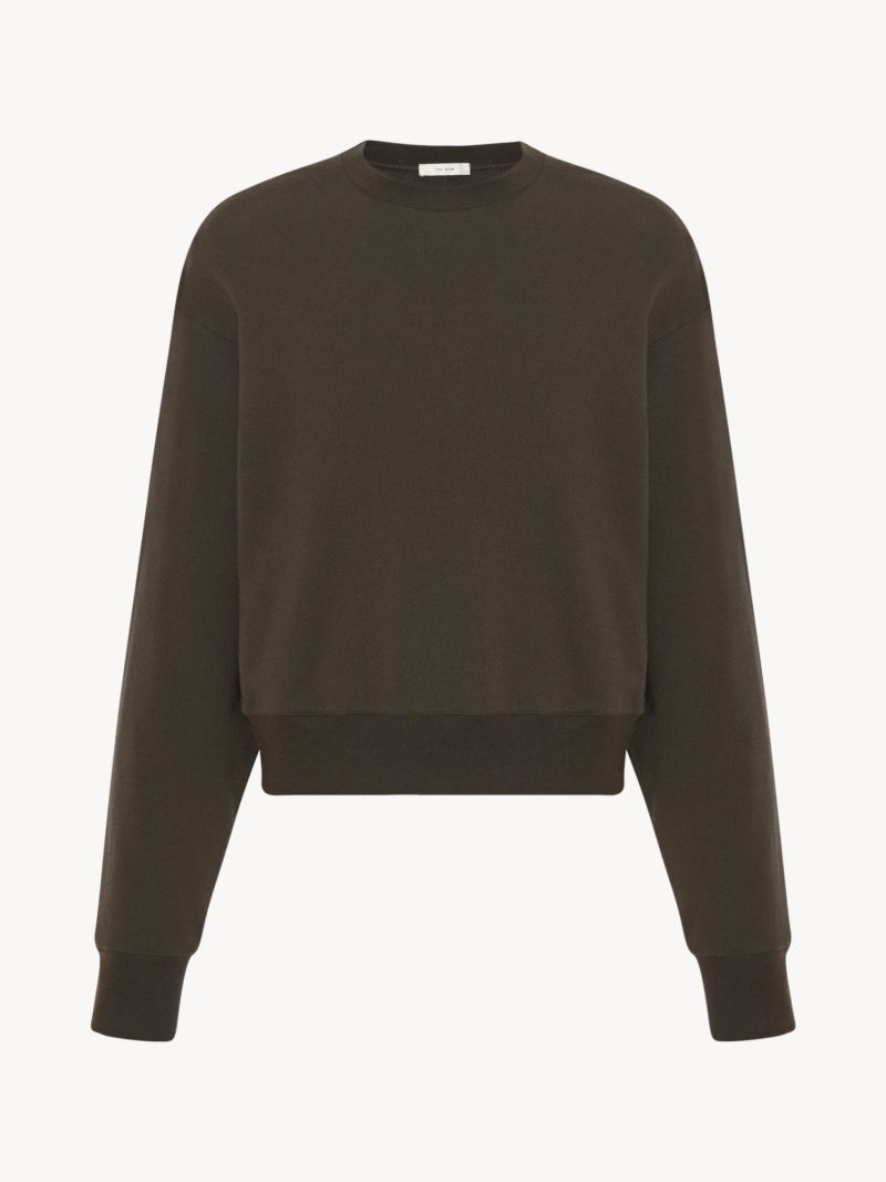 Saston Sweatshirt in Cotton and Cashmere