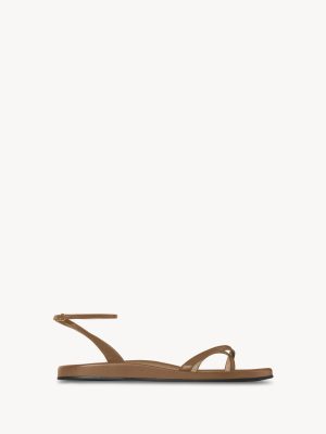 Hugh Ankle Strap Sandal in Leather