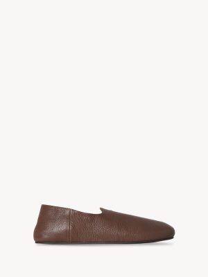 Hugh Slip On Shoe in Leather