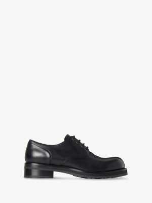 Derby Lug Sole Shoe in Leather