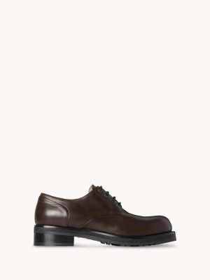 Derby Lug Sole Shoe in Leather