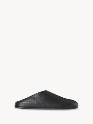 Hudson Slide in Leather