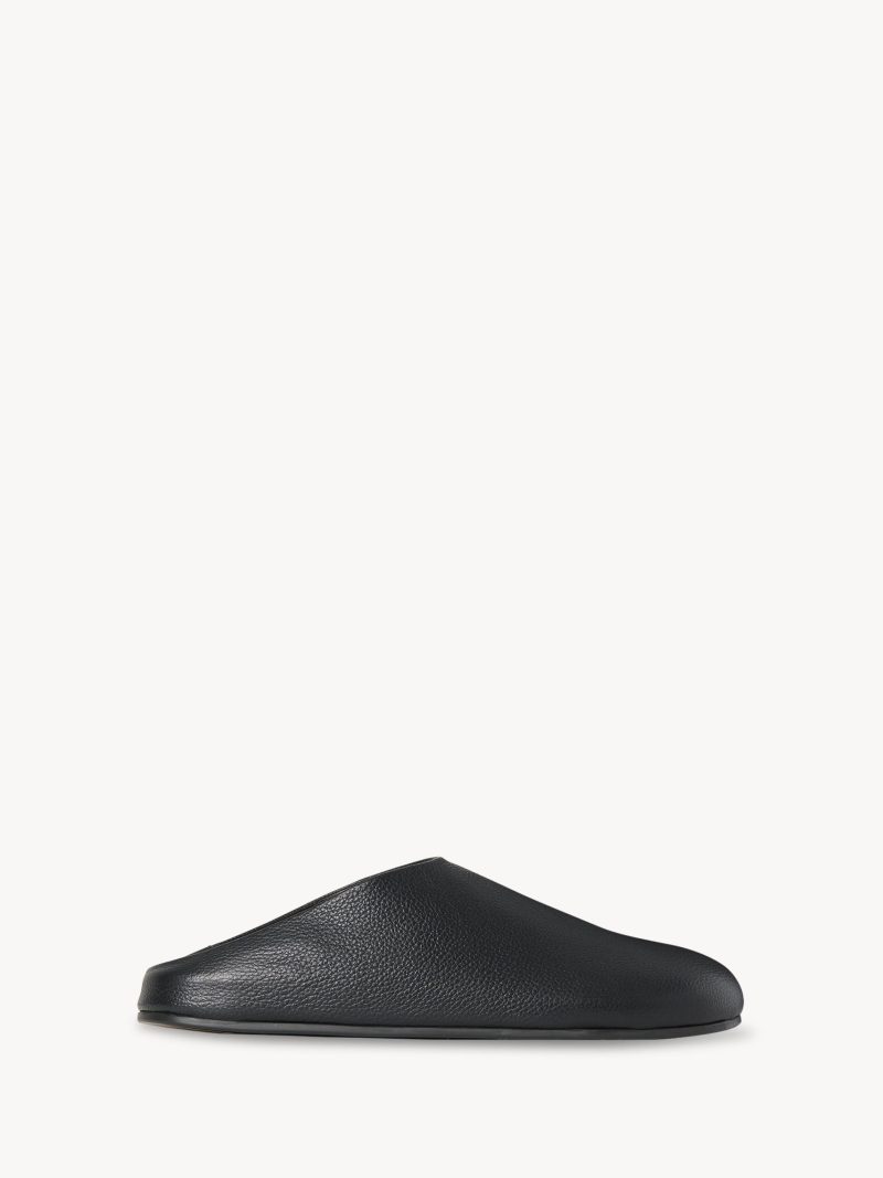 Hudson Slide in Leather