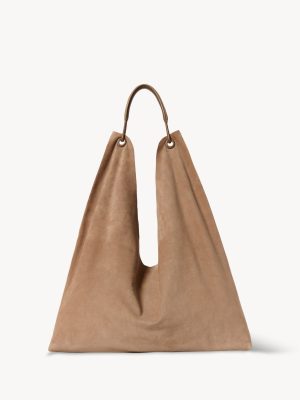 Bindle Three Bag in Suede