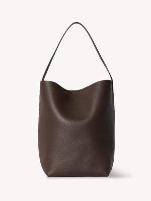 Large N/S Park Tote Bag in Leather