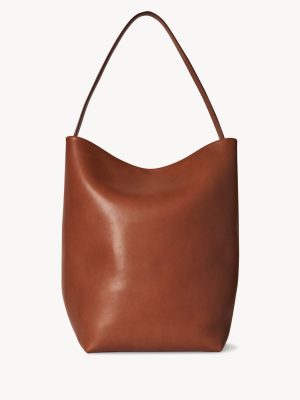 Large N/S Park Tote Bag in Leather