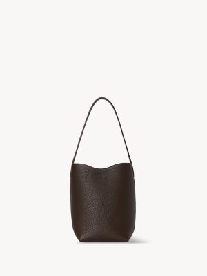 Small N/S Park Tote Bag in Leather