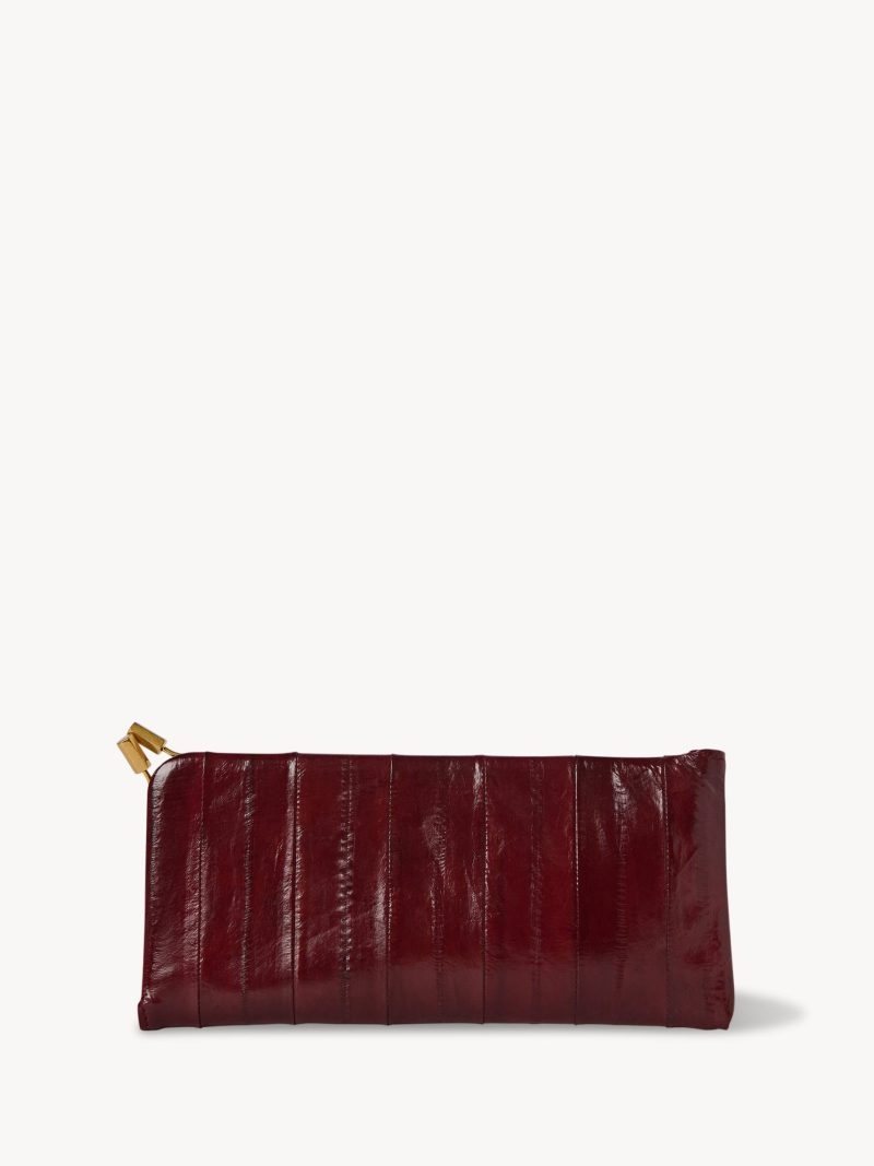 Clasp Sunglasses Case in Eel