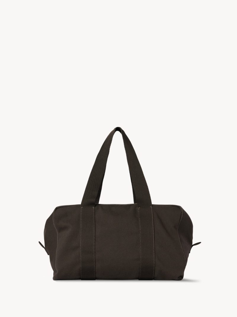 Sisal Duffle Bag in Cotton Canvas